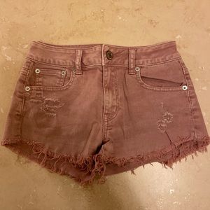 American Eagle mauve shorts
